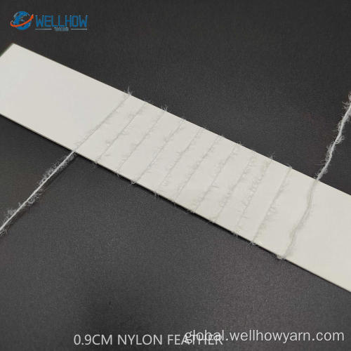 Nylon Yarn 0.9CM 100% NYLON FEATHER YARN Supplier